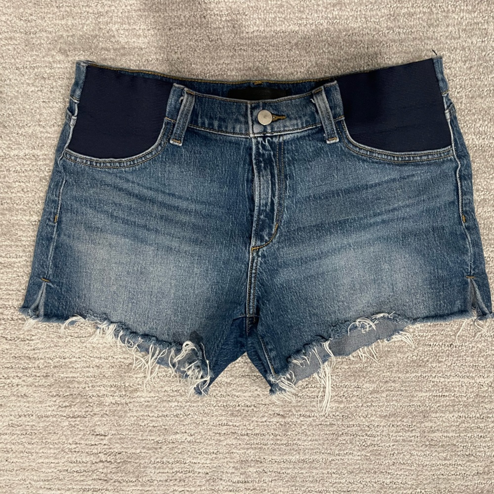 Joes Ozzie 4”in cut off shorts - Maternity